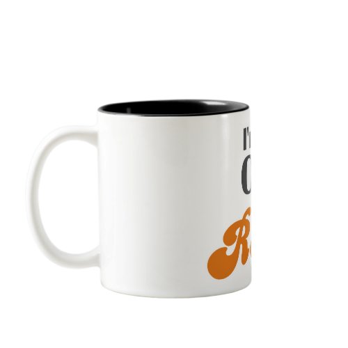 I'm not old, I'm retro funny birthday 40th 50th zazzle_mug