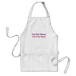 I'm Not Short, I'm Fun Size! aprons