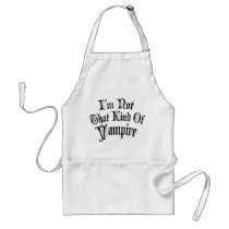 I'm Not That Kind Of Vampire Aprons