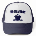 I'm On A Boat ! hats