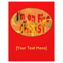 I'm on fire for CHRIST flyers