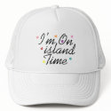 Im on island time hats