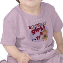 I'm One Birthday Girl Tshirts and Gifts