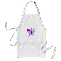I'm one (girl 1st birthday party) aprons