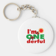 I'm onederful key chain