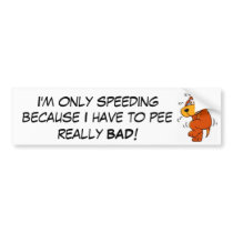 I'm only speeding