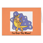 I'm Over The Moon! Card