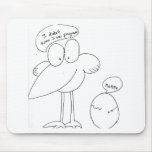 I'm pregnant!?! mouse pad