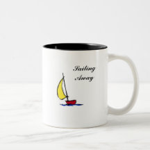 I'm Sailing Away Coffee Mugs