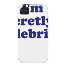 Im Secretly a Celebrity iPhone 4 Cover