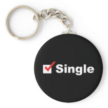 I'm Single And Available Key Chains