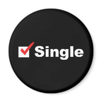 I'm Single And Available Fridge Magnet