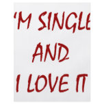 I'm Single And I Love It flyers