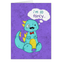 I'm So Fancy card