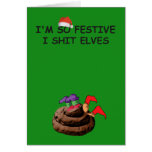I'm so festive Christmas cards