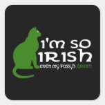 I'm so Irish Square Sticker