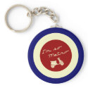 I'm So Metro Keychain