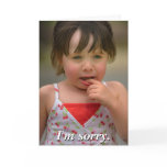 I'm sorry. Can we still be friends? Greeting Card