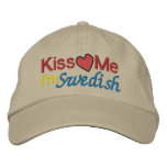 I'm Swedish by SRF embroidered hats