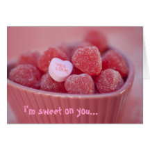 I'm sweet on you cards