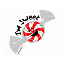 I'm Sweet Post Card
