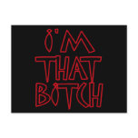 I'M THAT BITCH postcards