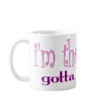 I'm the baby love me (pink) mugs