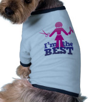 I'm the best ! pet shirt