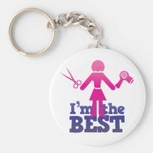 I'm the best ! keychain