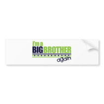 I'm the Big Brother Again Blue/Green T-shirt