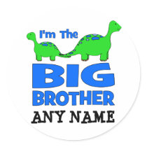 I'm the BIG Brother! Custom Dinosaur Design