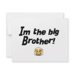 Im the big brother invitations