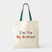 I'm the Big Brother Tote Bags
