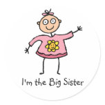 I'm the Big Sister stickers