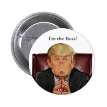 I'm the Boss Button