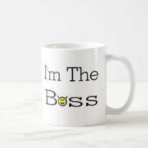 I'm the Boss Cup Coffee Mug