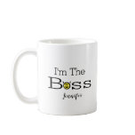 I'm the Boss Cup mugs