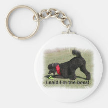 I'm The Boss Keychain