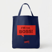 I'm the Boss Speech Box Tote Tote Bag