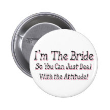 I'm The Bride Buttons