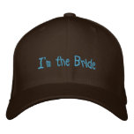 I'm the Bride embroidered hats