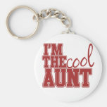 Im the cool aunt keychain
