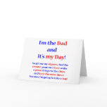 I'm the Dad! Greeting Card