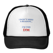 I'm the DM Mesh Hats
