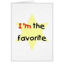 I'm the favourite (yellow) cards