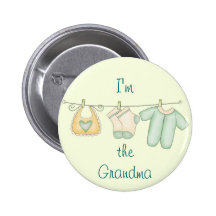 "I'm the Grandma" Pinback Button