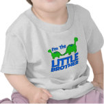 I'm The LITTLE BROTHER!  Custom Dinosaur Gift Tshirts