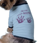 I'm the little sister dog tee shirt