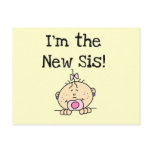 I'm the New Sis Tshirts and Gifts Postcard