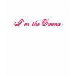 I'm the Omma--Korean Mummy Tee t-shirts